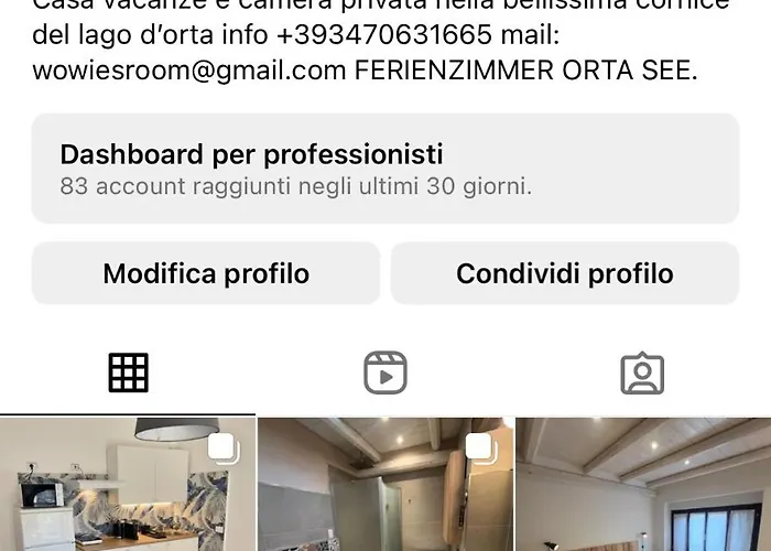 Maison d'hôtes Wowies Pettenasco